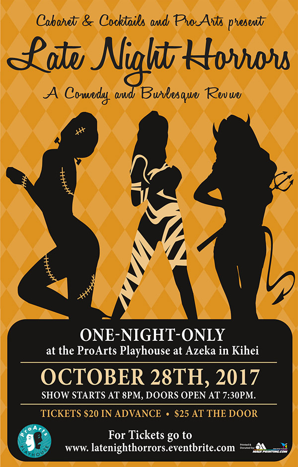 Late Night Horrors: A Comedy and Burlesque Revue